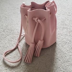 Leather Bucket Bag